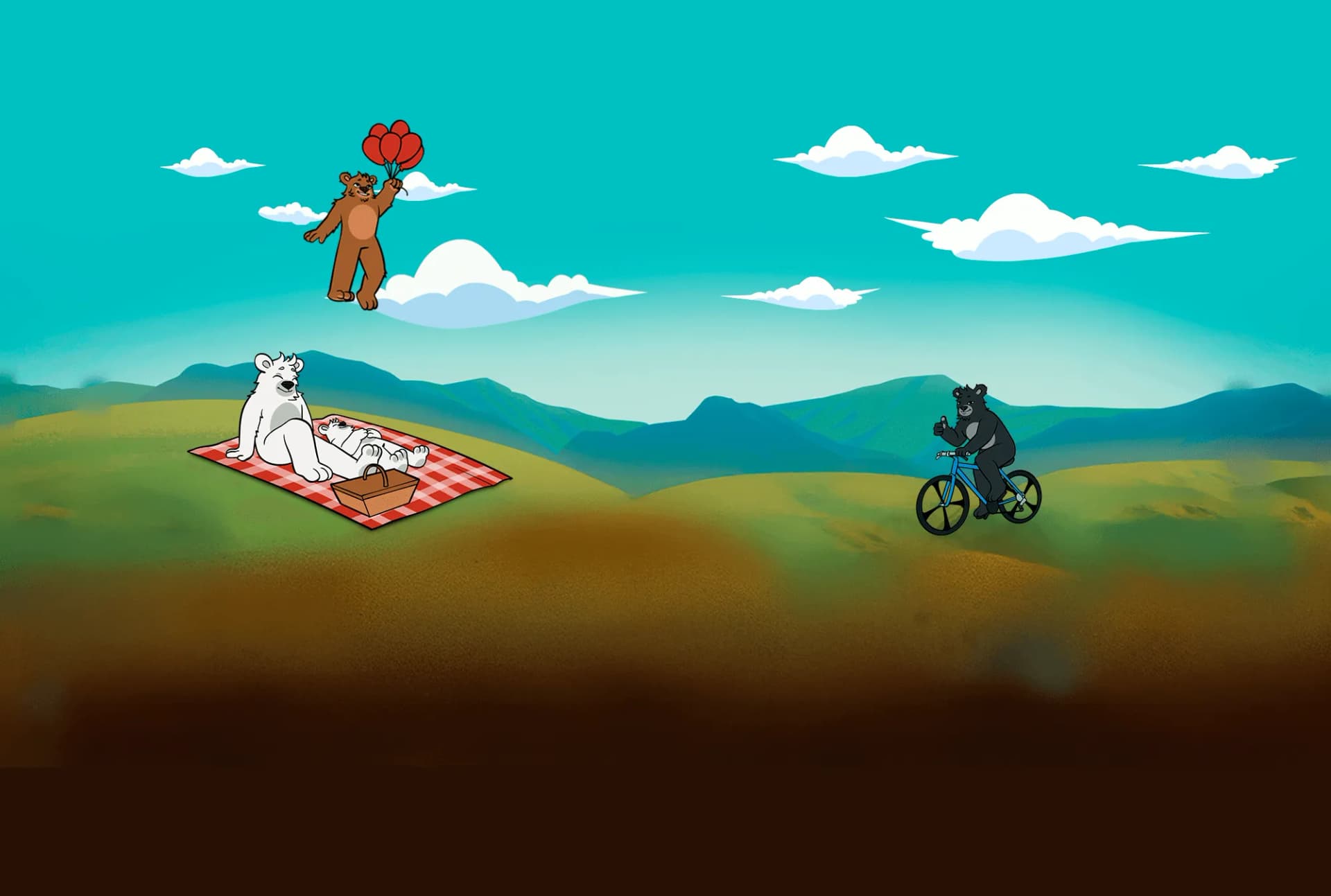Background montanhas